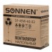 Вентилятор напольный SONNEN FS40-A104 Line, 45 Вт, 3 скоростных режима, белый/синий, 451034