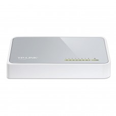 Коммутатор TP-LINK TL-SF1008D, 8RJ45, LAN 10/100 Мбит/с, проводной