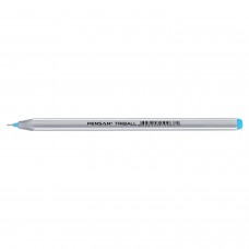 Ручка шариковая масляная PENSAN "Triball", БИРЮЗОВАЯ, трехгранная, узел 1 мм, линия письма 0,5 мм, 1003/12