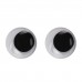 Глазки для творчества самоклеящиеся, вращающиеся, черно-белые, 20 мм, 10 шт., ОСТРОВ СОКРОВИЩ, 661311