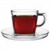 Набор чайный, на 6 персон (6 чашек объемом 210 мл, 6 блюдец), стекло, "Baltic", PASABAHCE, 95307
