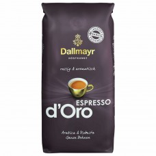 Кофе в зернах DALLMAYR (Даллмайер) "Espresso d`Oro", 1000 г, вакуумная упаковка, 546000000
