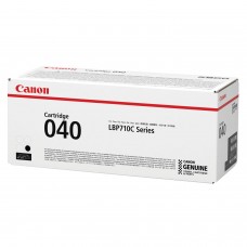 Картридж лазерный CANON (040BK) i-SENSYS LBP710Cx/LBP712Cx, оригинальный, черный, ресурс 6300 страниц, 0460C001