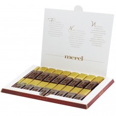 Конфеты шоколадные MERCI (Мерси), ГипОфис из темного шоколада, 250 г, картонная коробка, 015423-35/49/61