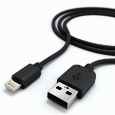 Зарядное устройство автомобильное, RED LINE C20, кабель для IPhone (iPad) 1м, 2 порта USB, выходной ток 2,1 А, черное, УТ000012248