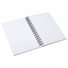 Скетчбук, белая бумага 150 г/м2, 148х210 мм, 30 л., гребень, BRAUBERG ART "CLASSIC", 128950
