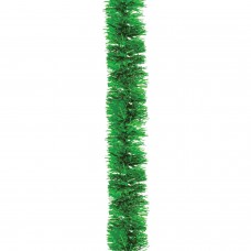 Мишура 1 штука, диаметр 50 мм, длина 2 м, зеленая, 4-180-5
