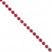 Бусы елочные ЗОЛОТАЯ СКАЗКА, диаметр 4 мм, длина 2,7 м, красные, 591140