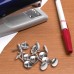 Кнопки канцелярские BRAUBERG, металлические, серебристые, 10 мм, 50 шт., в картонной коробке, 220553