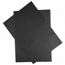 Бумага копировальная (копирка), черная, А4, папка 100 листов, STAFF, 126527