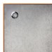 Доска магнитно-маркерная стеклянная (45х45 см), 3 магнита, ОРАНЖЕВАЯ, BRAUBERG, 236738