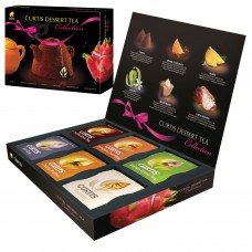 Чай CURTIS (Кёртис) "Dessert Tea Collection", набор 30 пакетиков, ГипОфис (6 вкусов по 5 пакетиков), 58,5 г, 514375