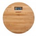Весы напольные SCARLETT SC-BS33E061, электроннные, максимальная нагрузка 180 кг, круг, бамбук
