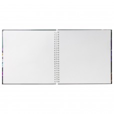 Скетчбук, белая бумага 120 г/м2, 210х210 мм, 60 л., гребень, "Будем рисовать", A258101