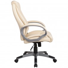 Кресло офисное BRABIX "Maestro EX-506", экокожа, бежевое, 531168