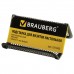 Подставка для визиток настольная BRAUBERG "Germanium", металлическая, 43х95х71 мм, черная, 231942