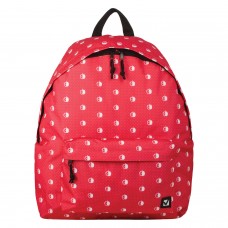 Рюкзак BRAUBERG универсальный, сити-формат, красный, "Яблоки", 23 литра, 43х34х15 см, 226412
