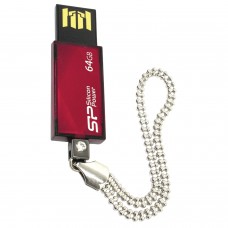 Флеш-диск 64 GB SILICON POWER Touch 810 USB 2.0, красный, SP64GBUF2810V1R