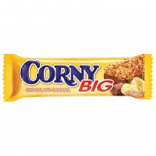 Батончик-мюсли CORNY "Big" (Корни "Биг"), злаковый c бананом и молочным шоколадом, 50 г, бзк002