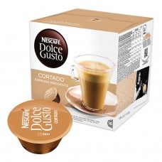 Капсулы для кофемашин NESCAFE Dolce Gusto "Cortado", натуральный кофе эспрессо с молоком, 16 шт. х 6 г, 12121894