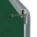 Доска для мела магнитная (60x90 см), зеленая, алюминиевая рамка, OFFICE "2х3" (Польша), TKA96