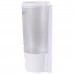 Диспенсер для жидкого мыла ЛАЙМА, наливной, 0,38 л, ABS-пластик, белый (матовый), 603922