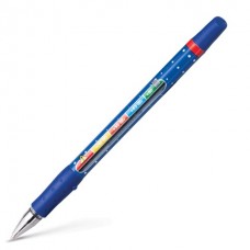 Ручка шариковая STABILO "Exam Grade", СИНЯЯ, корпус синий, узел 0,8 мм, линия письма 0,4 мм, 588/G-41