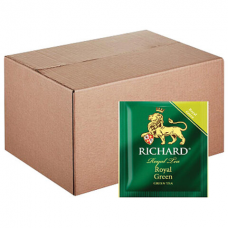 Чай RICHARD &#039;Royal Green&#039;, зеленый, 200 пакетиков в конвертах по 2 г, 100183