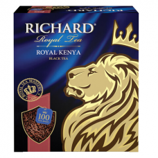 Чай RICHARD &#039;Royal Kenya&#039;, черный, 100 пакетиков по 2 г, 100438