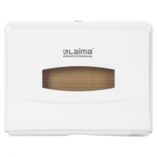 Диспенсер для полотенец LAIMA PROFESSIONAL (Система H2), Interfold, малый, белый, ABS-пластик, 606678