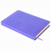 Ежедневник недатированный А5 (138х213 мм), BRAUBERG 'Imperial', 160 л., кожзам, фиолетовый, 111854