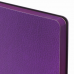 Ежедневник недатированный А5 (138х213 мм) BRAUBERG 'Stylish', гибкий, 160 л., кожзам, фиолетовый, 111861