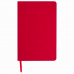 Ежедневник недатированный А5 (138х213 мм) BRAUBERG 'Stylish', гибкий, 160 л., кожзам, красный, 111865
