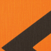Ежедневник недатированный А5 (138x213 мм) BRAUBERG 'Waves', 160 л., кожзам, оранжевый/черный, 111878