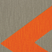 Ежедневник недатированный А5 (138x213 мм) BRAUBERG 'Waves', 160 л., кожзам, серый/оранжевый, 111877