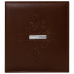 Фотоальбом BRAUBERG 'Beta' 20 магнитных листов, 23х28 см, под гладкую кожу, коричневый, 391180