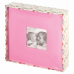 Фотоальбом BRAUBERG 'Cute Baby' на 200 фото 10х15 см, под кожу, бумажные страницы, бокс, розовый, 391141