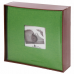 Фотоальбом BRAUBERG 'Лайм' на 200 фото 10х15 см, ткань, зеленый, 391189