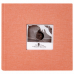 Фотоальбом BRAUBERG 'Персик' на 200 фото 10х15 см, ткань, персиковый, 391190