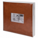 Фотоальбом BRAUBERG 'Premium Brown' 20 магнитных листов 30х32 см, под кожу, коричневый, 391185