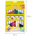 Гель с блестками ЮНЛАНДИЯ, 18 цветов ассорти по 6 мл, картонная упаковка, 662254