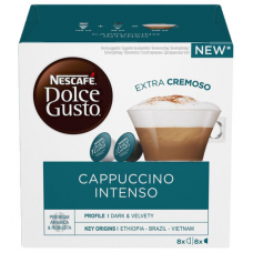 Капсулы для кофемашин NESCAFE Dolce Gusto &#039;Cappuccino Intenso&#039;, 16 шт. х 12 г, 12385105
