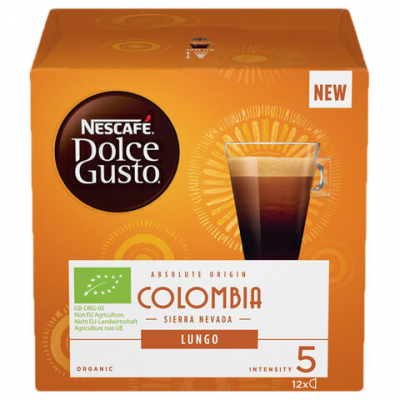 Капсулы для кофемашин NESCAFE Dolce Gusto 'Lungo Colombia Sierra Nevada', 12 шт. х 7 г, 12431239
