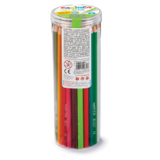 Карандаши цветные CARIOCA &#039;Tita Rainbow&#039;, 50 цветов, пластик, шестигранные, заточенные, туба, 42872