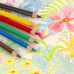 Карандаши цветные ПИФАГОР 'ЗЕБРА', 6 цветов, утолщенные, пластиковые, 181697