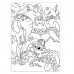 Карандаши цветные ЮНЛАНДИЯ 'ЮНЛАНДИК-ДЕТЕКТИВ', 12 цветов, трехгранные, с раскраской, 181680