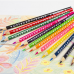 Карандаши цветные ЮНЛАНДИЯ 'ЮНЛАНДИК-ДЕТЕКТИВ', 12 цветов, трехгранные, с раскраской, 181680