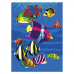 Картина по номерам 15х20 см, ЮНЛАНДИЯ 'Подводный мир', на подрамнике, акрил, кисти, 662499