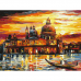 Картина по номерам 40х50 см, ОСТРОВ СОКРОВИЩ 'Ночная Венеция', на подрамнике, акриловые краски, 3 кисти, 662475