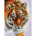 Картина по номерам 40х50 см, ОСТРОВ СОКРОВИЩ 'Тигр', на подрамнике, акриловые краски, 3 кисти, 662473